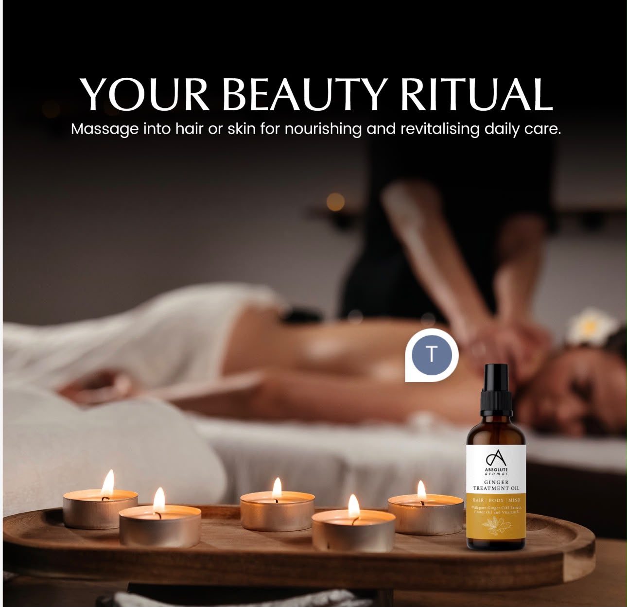 “Your Beauty Ritual” blurred massage scene